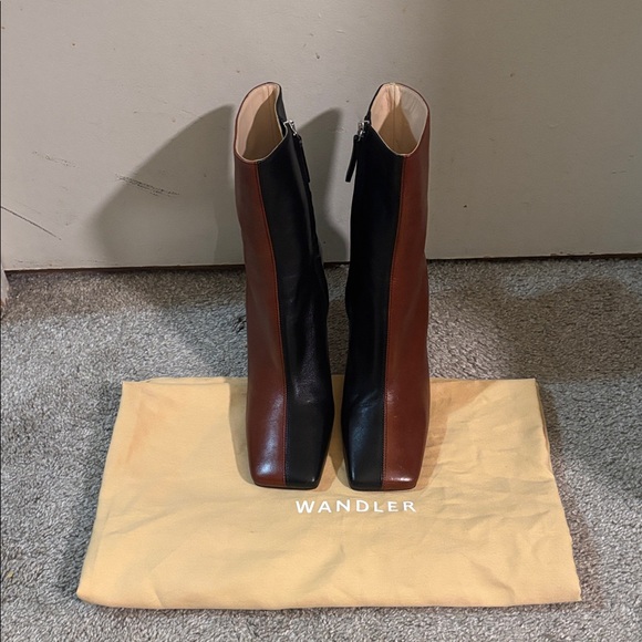 🐂 Wandler Two-Tone Boots in Original Dustbag - Picture 4 of 16